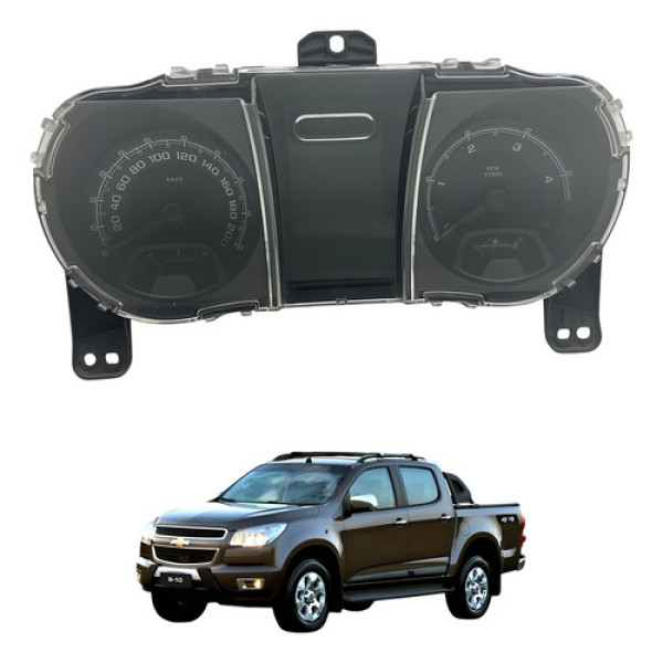 Painel Instrumentos Chevrolet S10 2.8 2013 2016 Preto