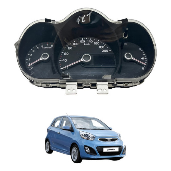 Painel Instrumentos Kia Picanto 1.0 2011 2017 Preto