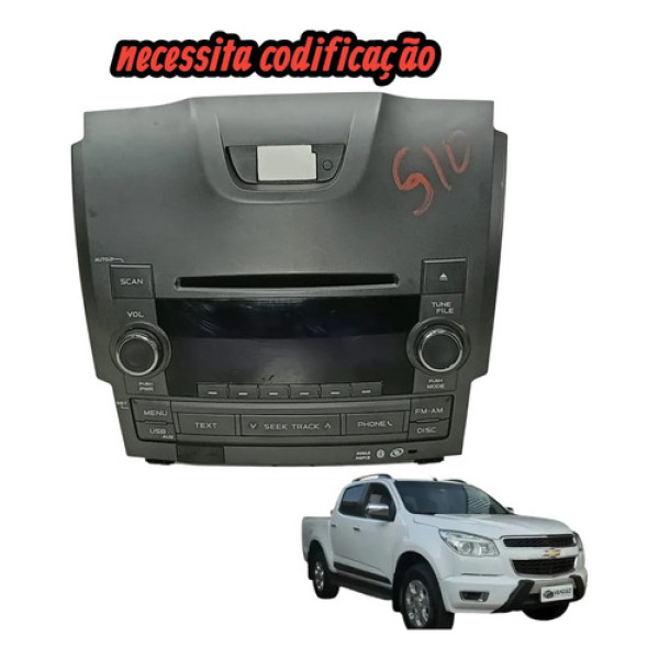 Radio Multimidia Cd Player Chevrolet S10 2012 2013