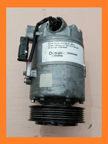 Compressor Ar Condicionado Bmw X1 2.0 2016 2017 2018 2019