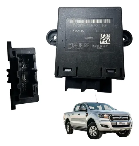 Modulo Porta Ford Ranger Traseira Direita 2016 Dg9t14b534be