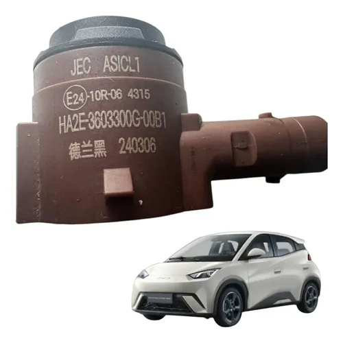 Sensor Parachoque Byd Dolphin Mini 2024 2025 Traseiro Preto