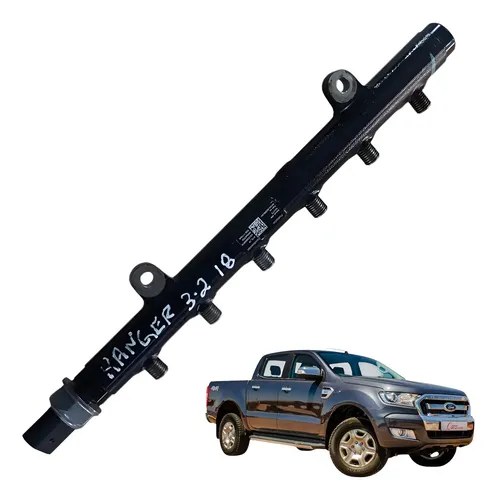 Tubo Rail Flauta Bicos Ford Ranger 3.2 2017 2021