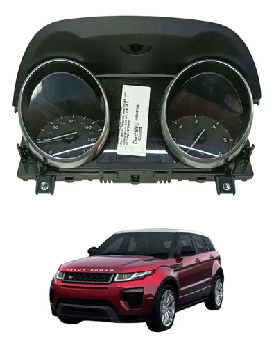 Painel Instrumentos Land Rover Evoque 2.0 Diesel 2017 2018 Preto