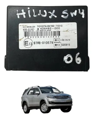 Modulo Imobilizador Toyota Sw4 3.0 2006
