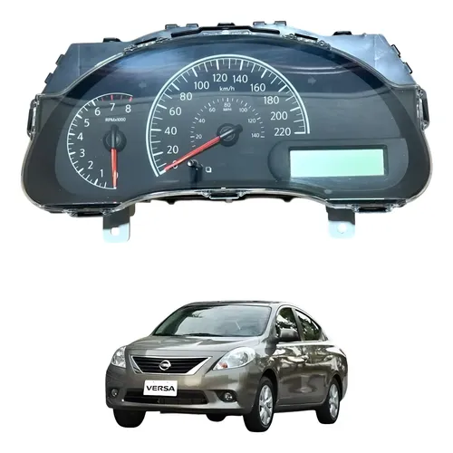 Painel Instrumentos Nissan March 1.6 2015 2020 Original Preto