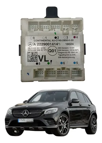 Modulo Porta Dianteira Esquerda Mercedes Benz Glc 43 2018