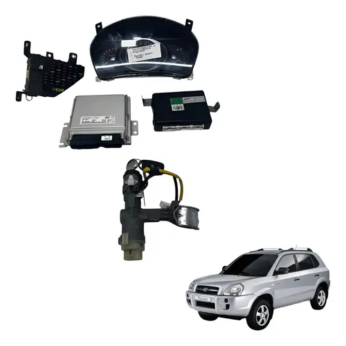 Kit Cold Injecao Hyundai Tucson 2007 2011 2.0 Automatica Preto