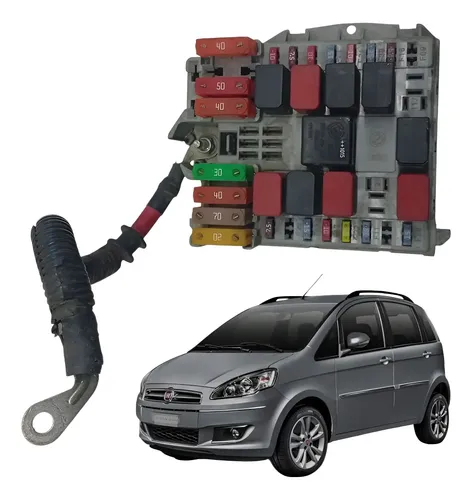 Caixa Fusivel Fiat Idea Flex 1.6 1.8 2011 2016 51876206