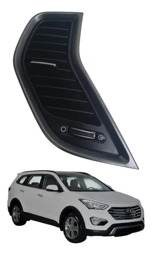 Difusor Ar Condicionado Central Santa Fe 2014 2018 Esquerdo