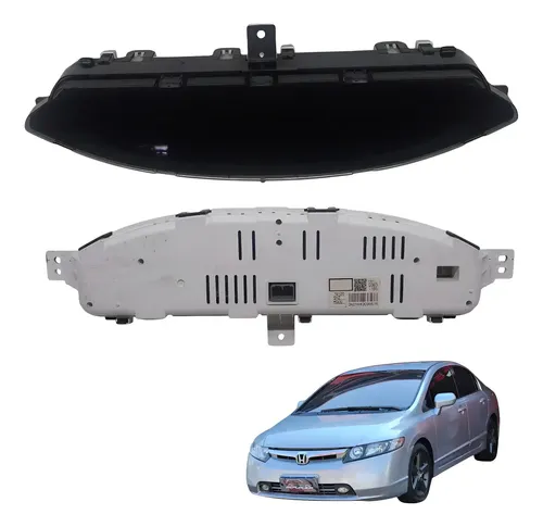 Painel Instrumentos Honda Civic 1.8 Automatico 2007 2011 Preto