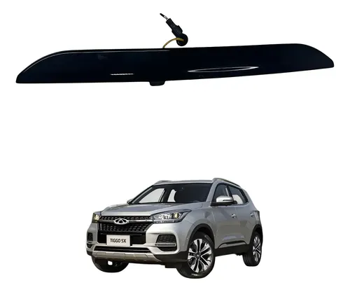 Aplique Moldura Friso Tampa Traseira Tiggo 5x 2018 2022 Preto