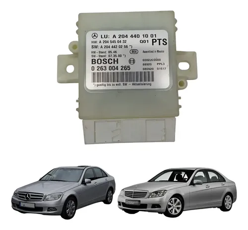 Modulo Estacionamento Mercedes Benz C180 C200 2007 2015 Preto