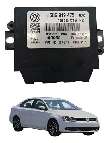 Modulo Sensor Estacionamento Vw Jetta 2011 2016 5c6919475 Preto