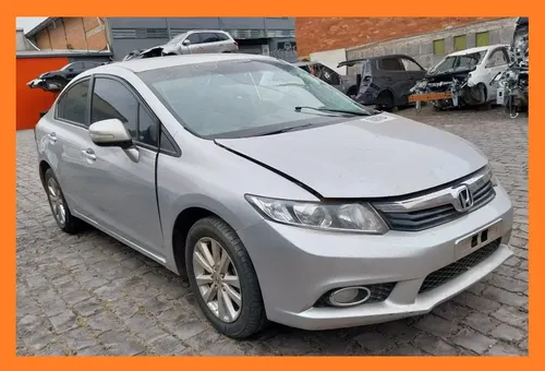 Traseira Teto Lateral Civic 2013 2014 2015 2016 Prateado