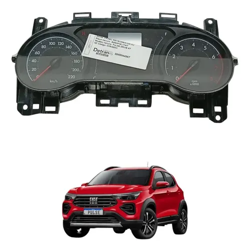 Painel Instrumentos Fiat Pulse Drive 1.0 2021 2022 Preto