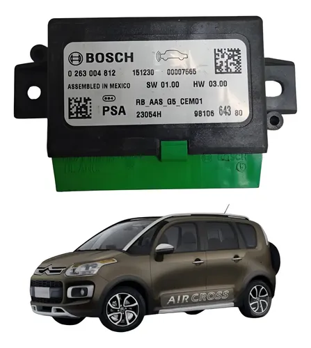 Módulo Estacionamento Citroen C3 Aircross 1.6  2012 2017 Preto