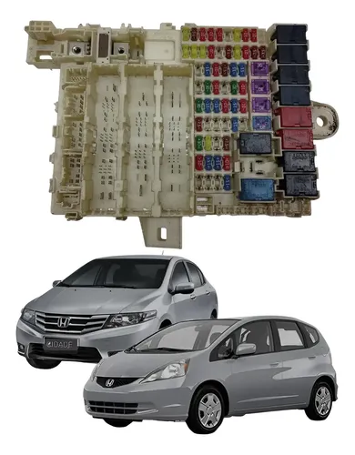 Modulo Caixa Fusivel Honda Fit City 1.5 1.4 2009 2015